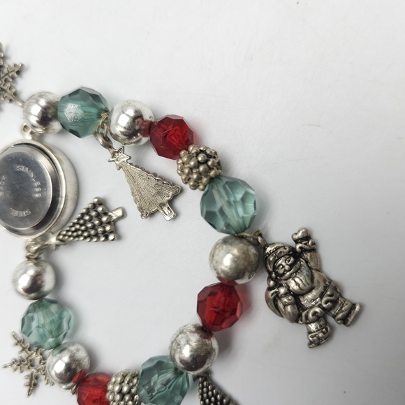 LJ  Signed Christmas Charm Watch - Picture 6 of 6